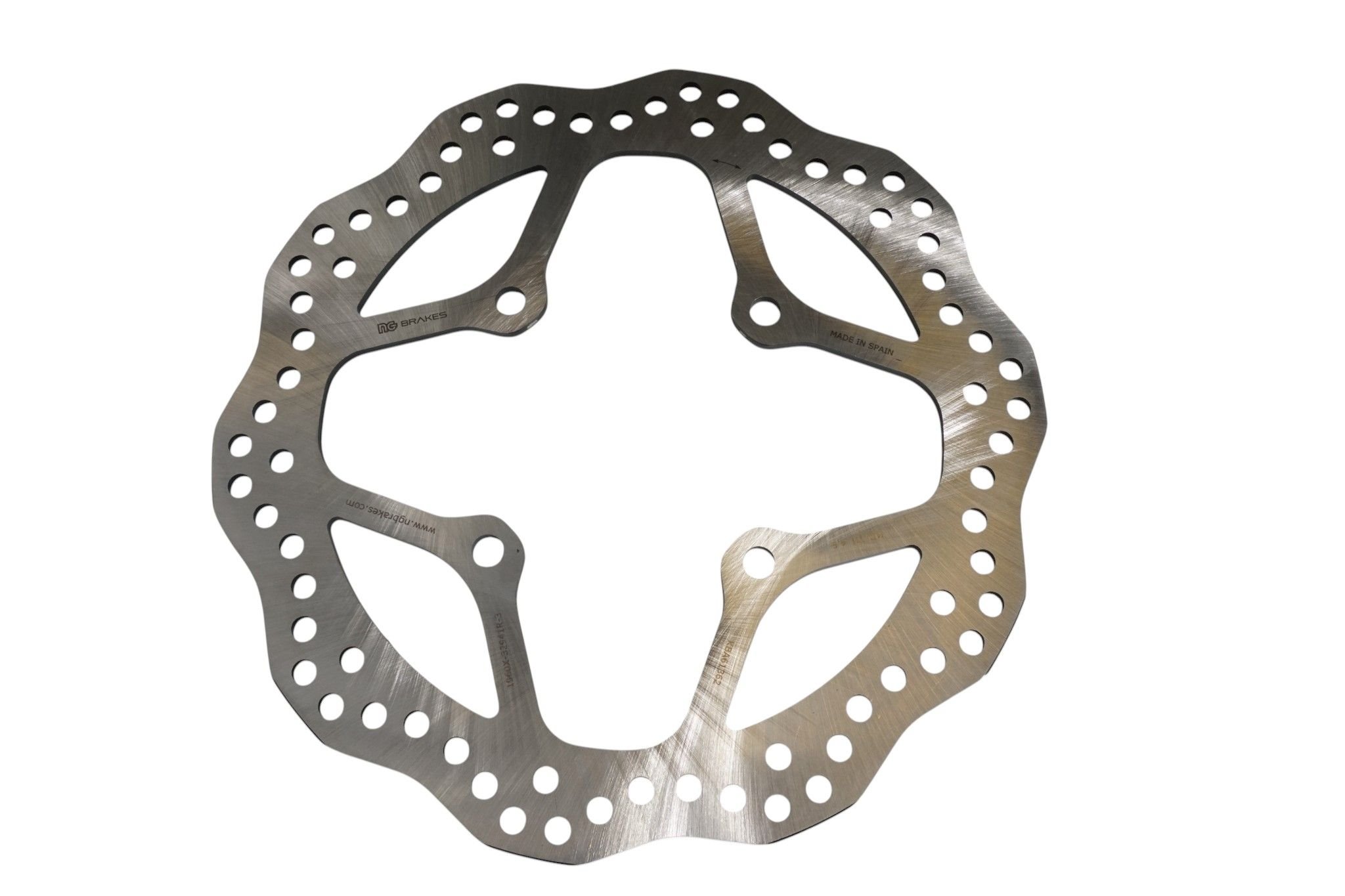 Tarcza hamulcowa TYŁ Triumph GT/Explorer (282X103X5MM) (4X10,25MM) WAWE NG | NG1960X