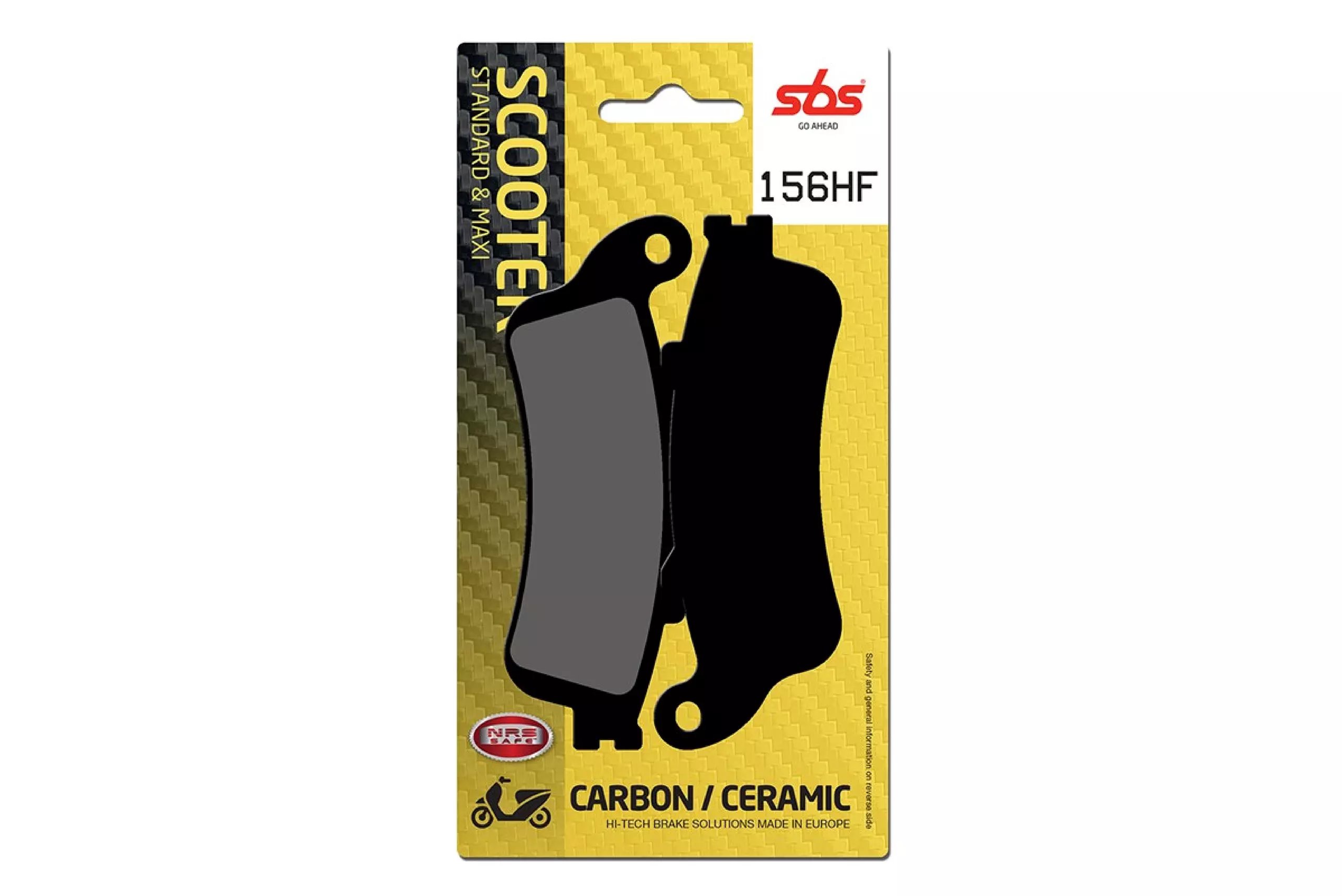 Klocki hamulcowe KH261/KH281 Street Ceramic Honda FES 250 Foresight, NSS 250 Forza, FJS 400/600 Silverwing | 156HF