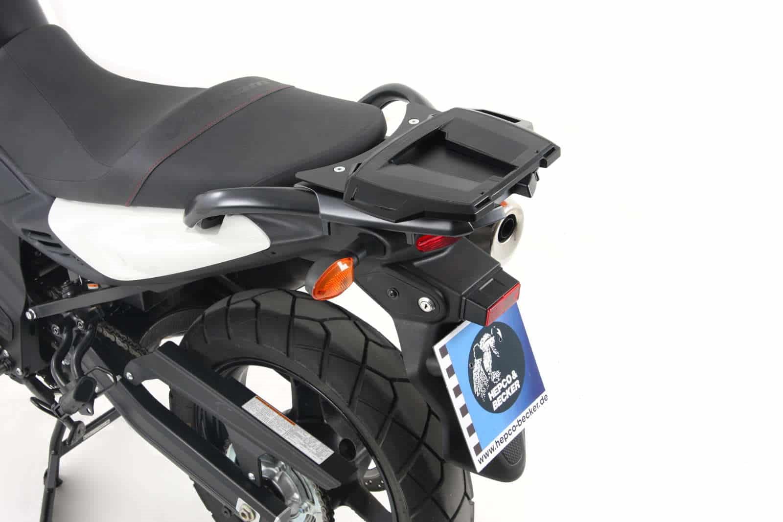 Stelaż kufra centralnego Alurack Suzuki V-Strom 650 L2 / XT ABS 2012 - 2016 Hepco Becker | 6503528 01 01