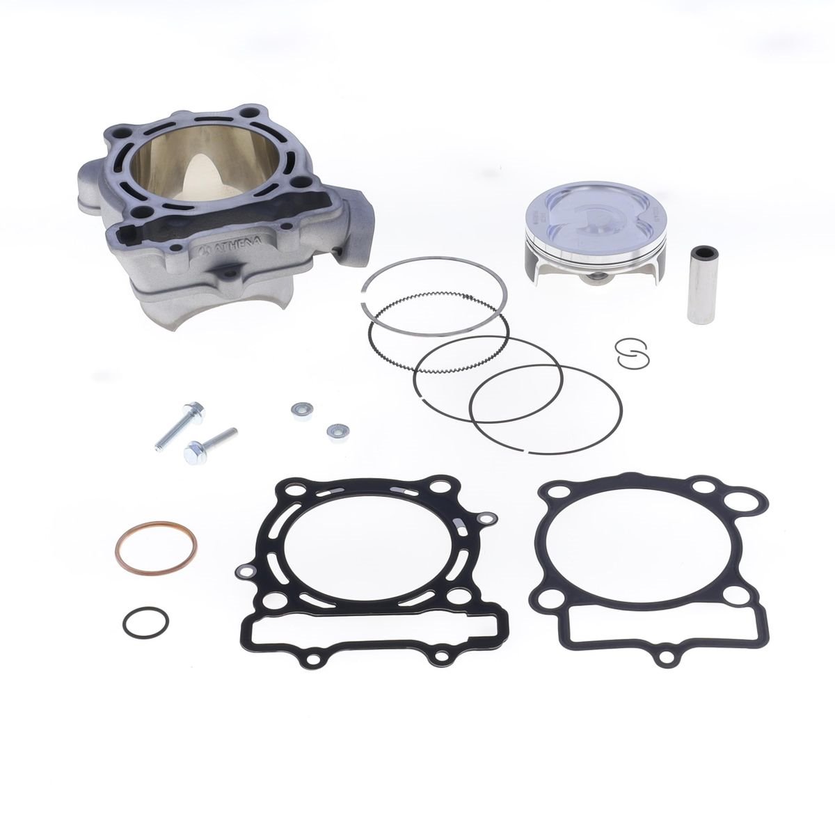 Cylinder kompletny Kawasaki KXF 250, Suzuki RM-Z 250 BIG BORE 83mm +6mm, 290CCM Athena | P400510100004