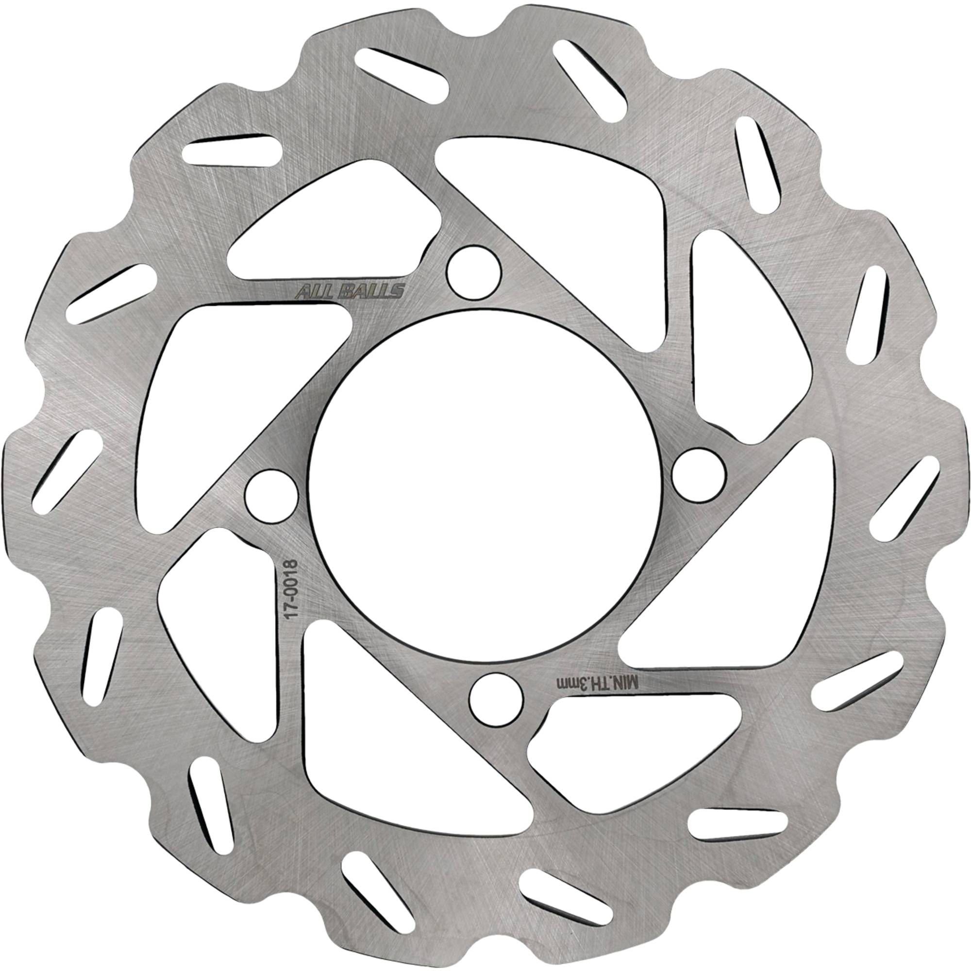 Tarcza hamulcowa przód Yamaha YXR 450 Rhino, 660 Rhino, 700 Rhino FI (200x72x3,5mm) (4x10,5mm) ALL BALLS | 18-0018