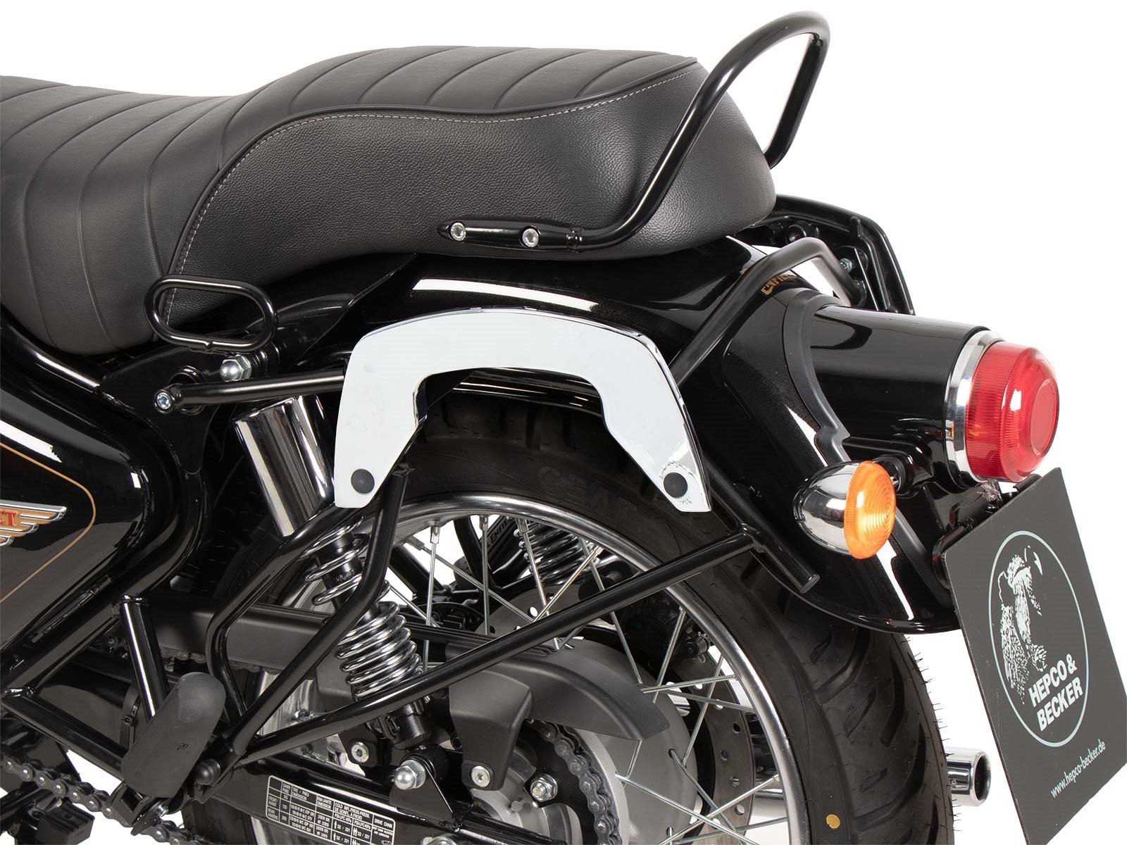 C-Bow Stelaż, uchwyt na torby boczne Royal Enfield Bullet 350 2024-2026 Hepco & Becker | 6307662 00 02