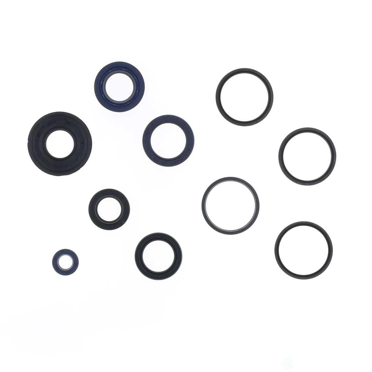 Komplet uszczelniaczy silnikowych Aprilia Amico 50, Guliver 50, Scarabeo 50, Sonic 50, Yamaha CS 50 JOG, NS 50 AEROX Athena | P400485400002