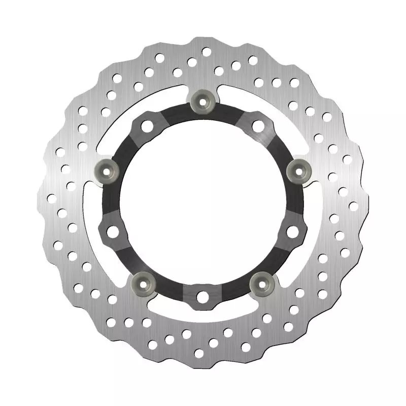 Tarcza hamulcowa przód SYM Cruisym/Joymax/DRG 125/185/200/250/300 (260x128x4mm) (5x10,25mm) WAVE (ŚRODEK ALUMINIOWY) | NG1972XG