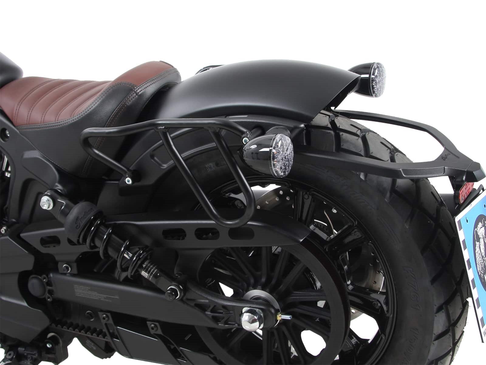 Stelaż na torby skórzane Indian Scout Bobber / Sixty / Twenty 2017 - 2024 Hepco Becker | 6267568 00 01