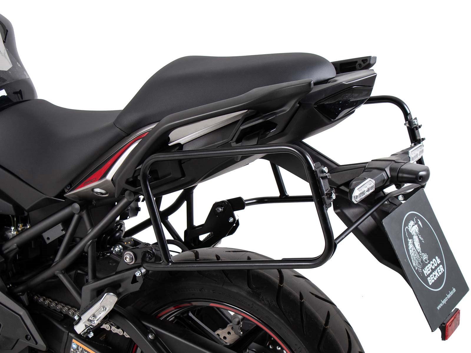 Stelaż kufrów bocznych Lock it Kawasaki Versys 650 2015 - 2021 Hepco Becker | 6502522 00 01