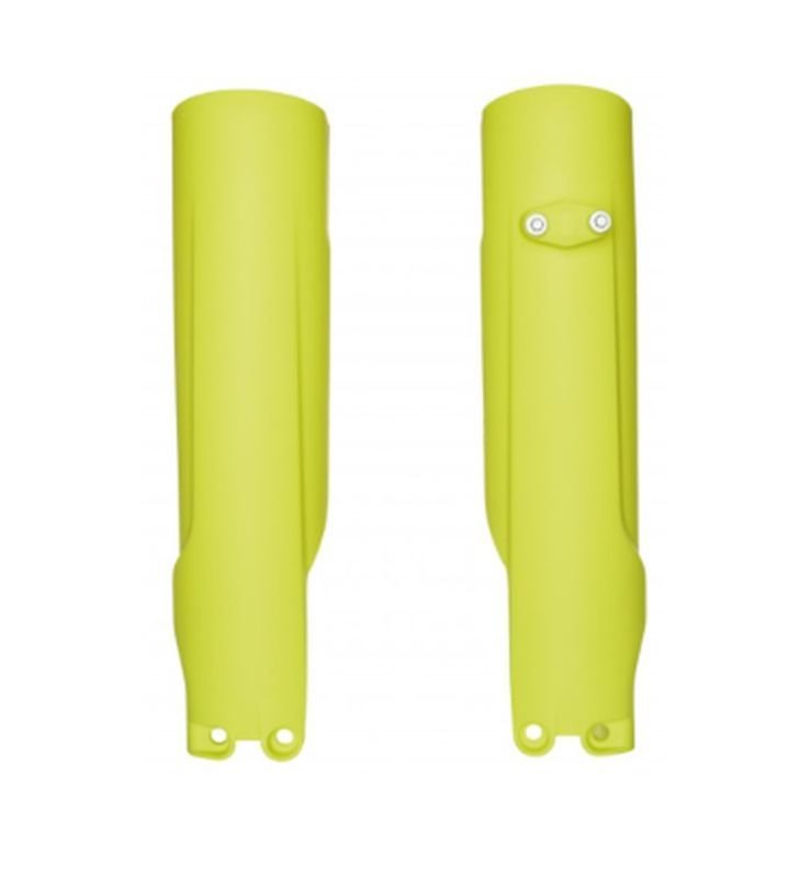 Osłony teleskopów / amortyzatorów KTM SX/SXF, EXC/EXCF, Husqvarna TE/TC/FE/FC żółty (Husky Yellow) Polisport | 8352500004
