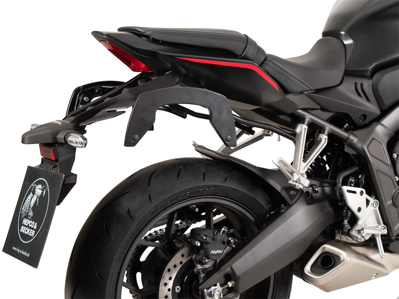 C-Bow Stelaż na torby boczne Honda CBR 650 R / E-Clutch 2024-2026 Hepco Becker | 6309548 00 01