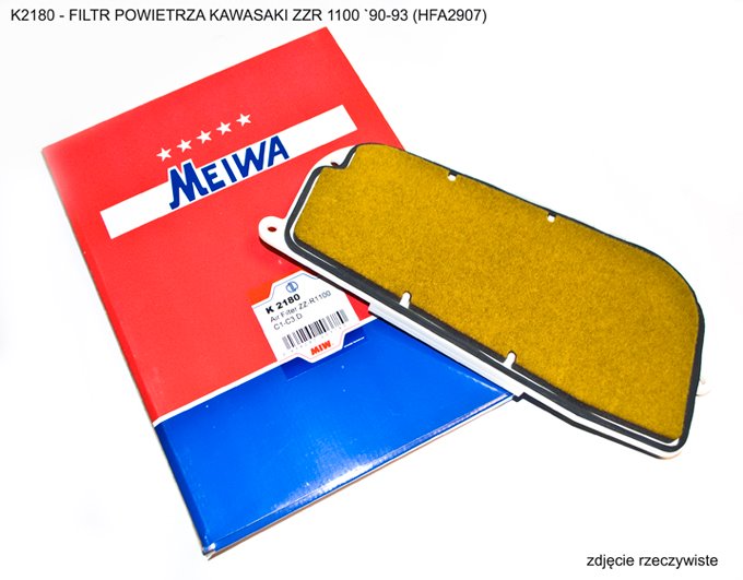 Filtr powietrza Kawasaki ZZR 1100 HFA2907 MIW | K2180