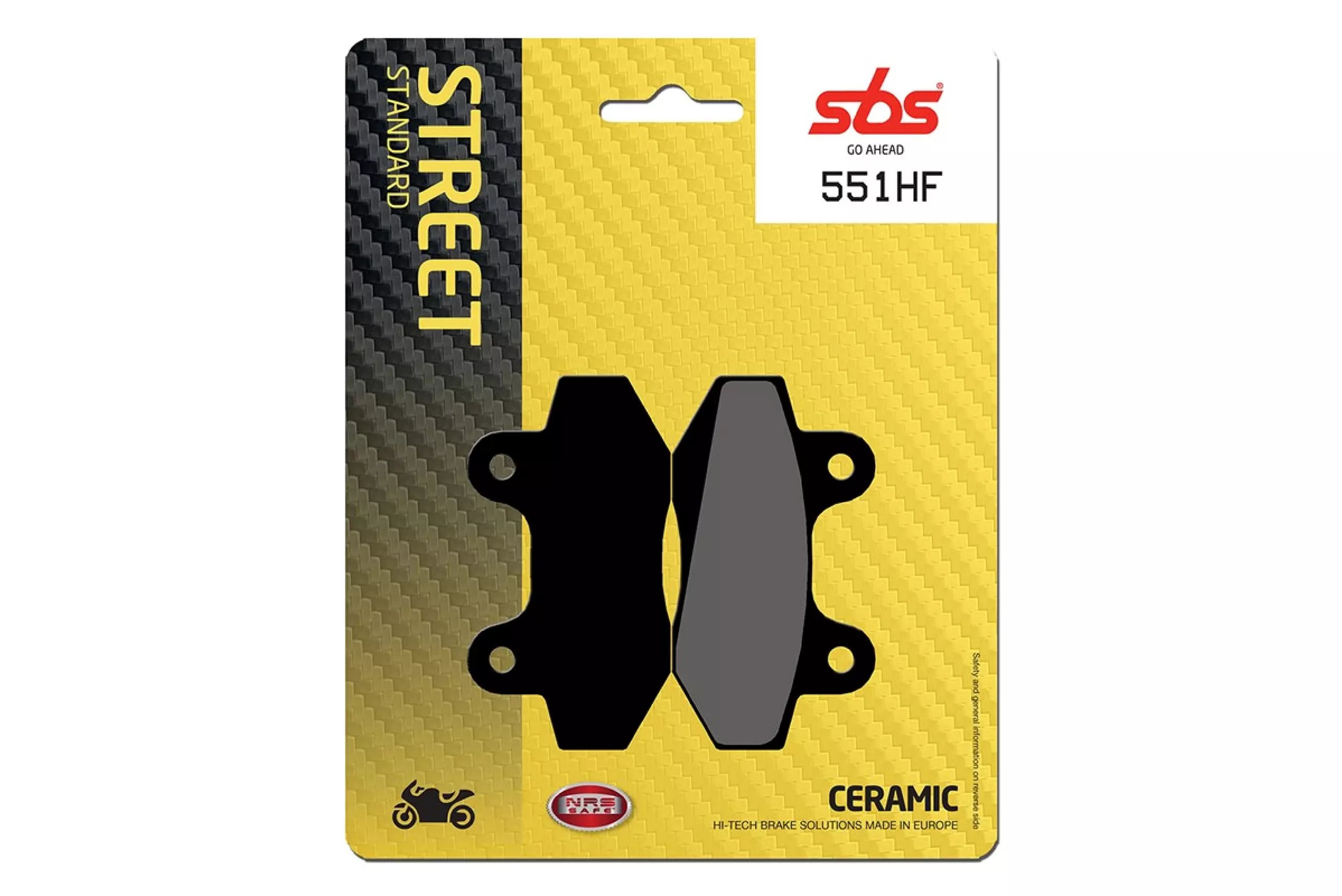 Klocki hamulcowe KH86 Street Ceramic | 551HF