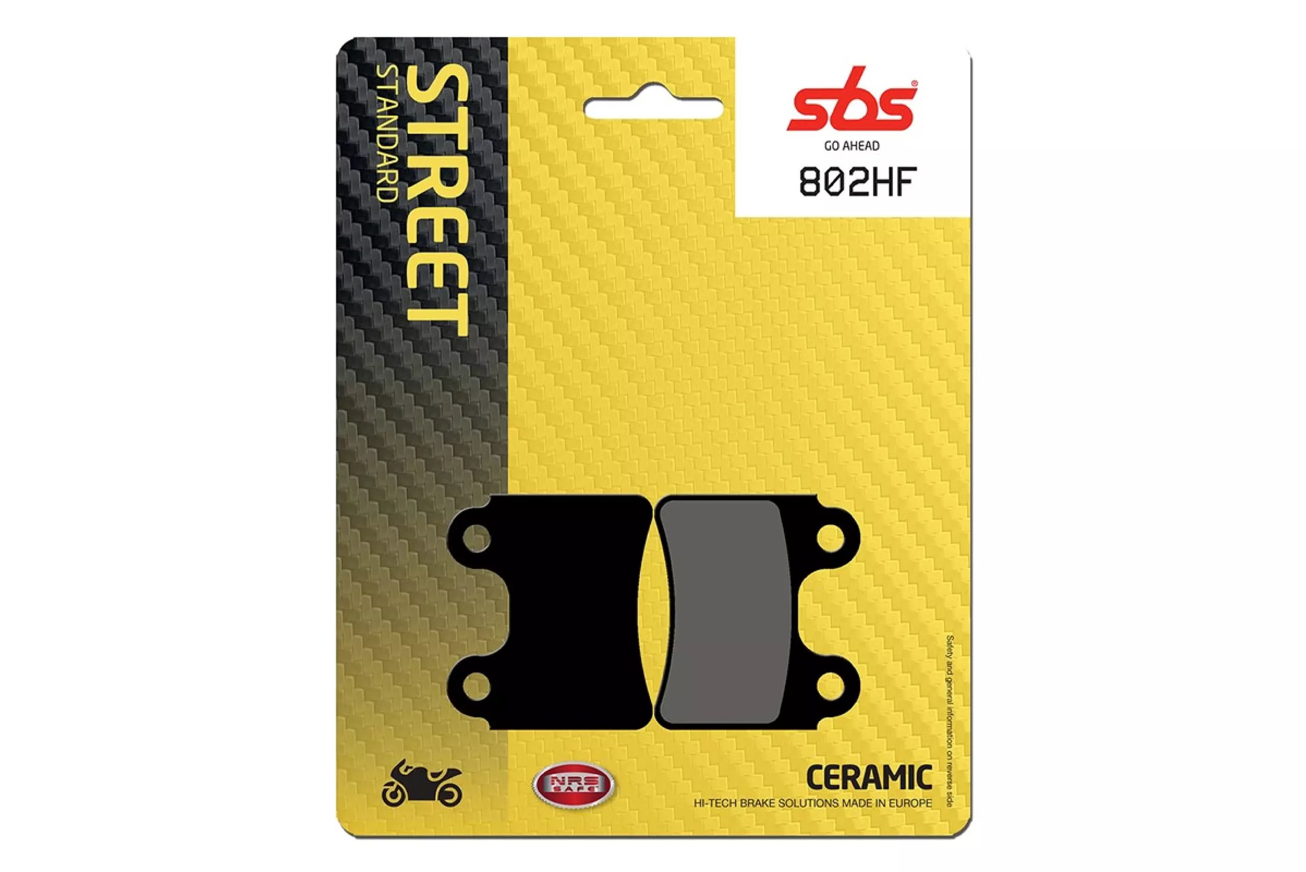 Klocki hamulcowe KH303 STREET CERAMIC Beta, Gas Gas, Sherco TRIAL PRZÓD | 802HF