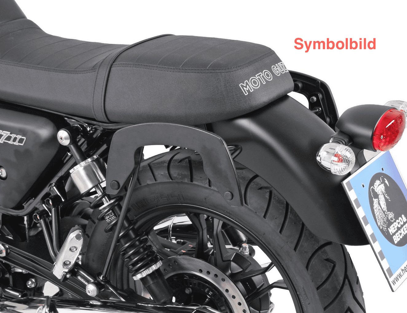 Stelaż boczny C-BOW Moto Guzzi V 7 II 2015-2016 Hepco Becker | 630545 00 02