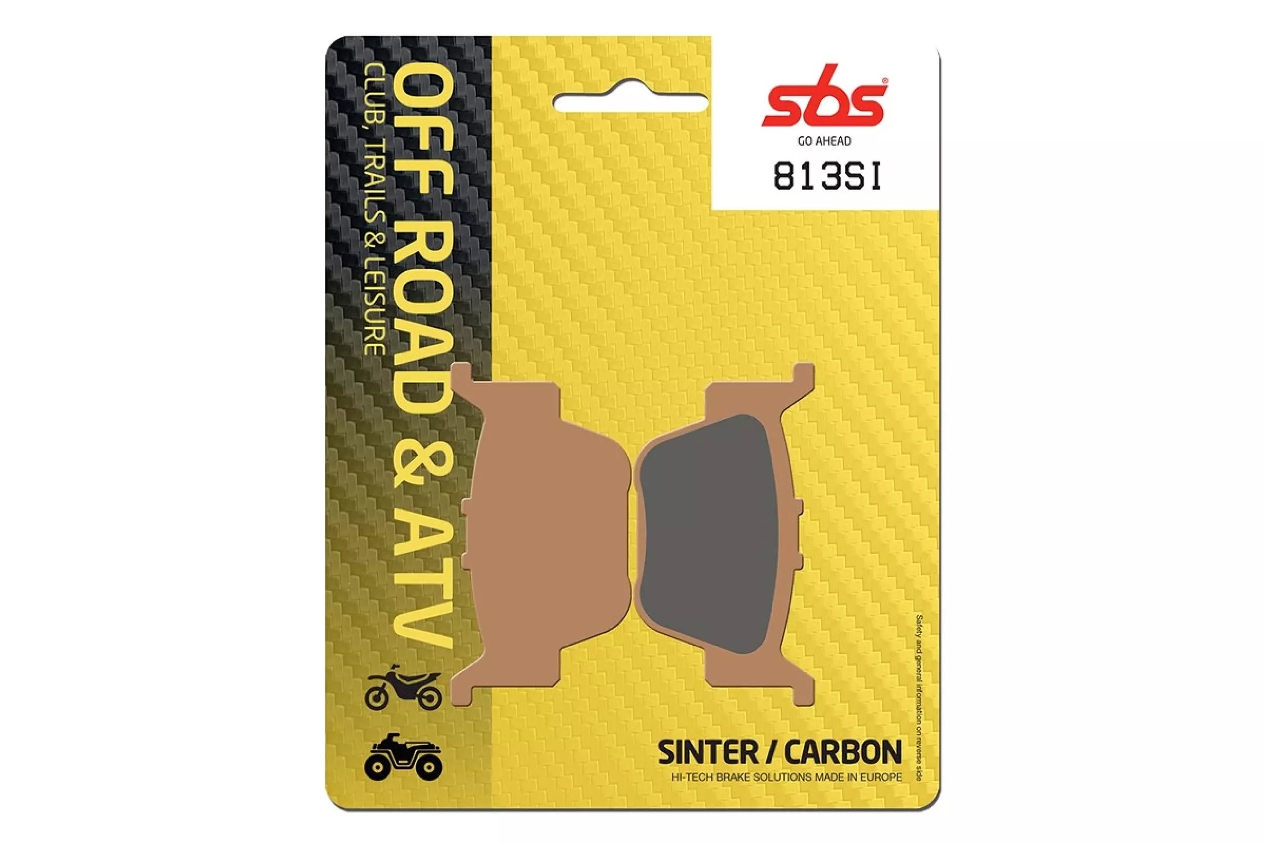 Klocki hamulcowe KH373 OFF-ROAD SINTER Honda TRX420/650/680 TYŁ | 813SI