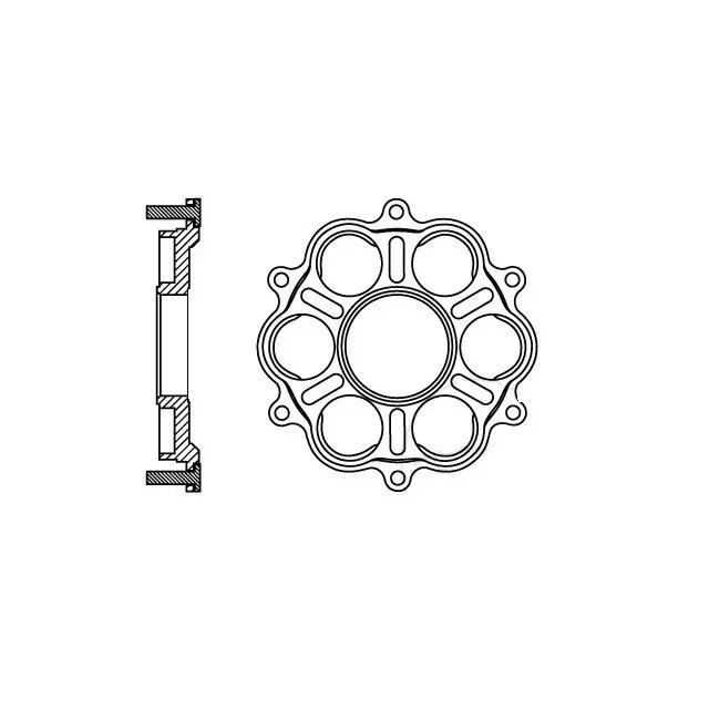 Adapter zębatki tylnej Ducati Panigale/S/R 1199, 1299, Monster 1200 | JTA770B