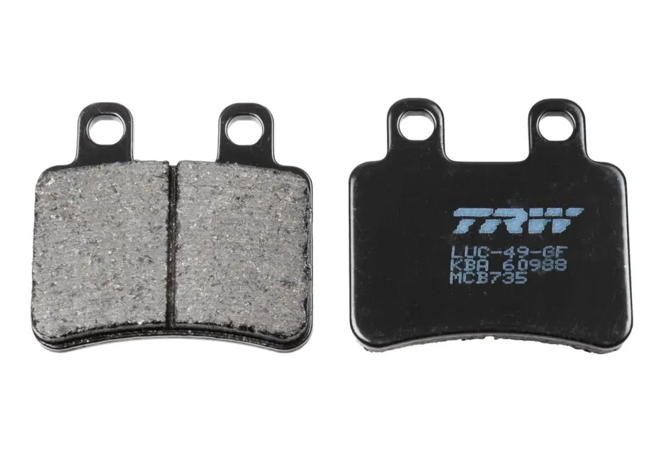 Klocki hamulcowe KH350 ORGANIC Yamaha DT 50, XT 125 PRZÓD/TYŁ TRW | MCB735