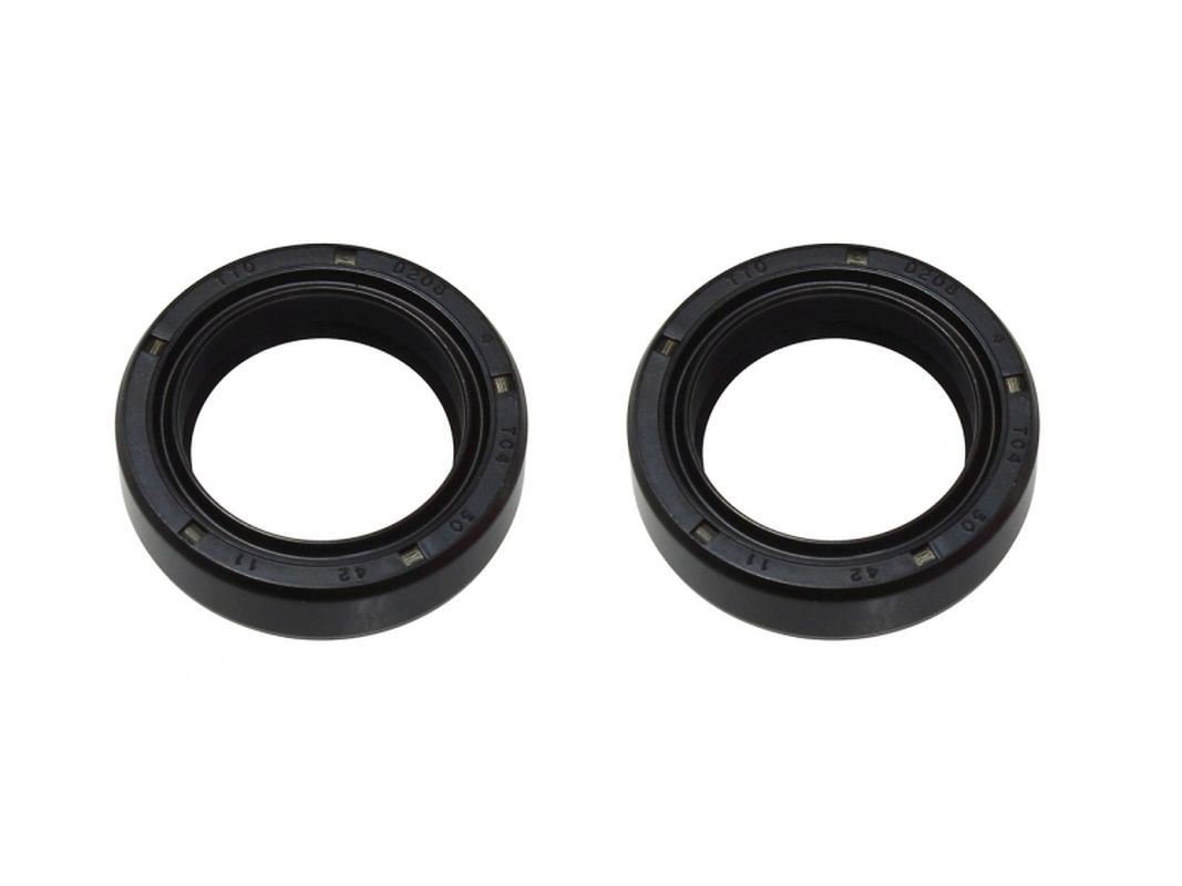 Uszczelniacze przedniego zawieszenia olejowe 30x42x11mm Suzuki RM 60/80, DR 100, TS 100, DR-Z 125, Yamaha YZ 80 PSYCHIC | MC-09007