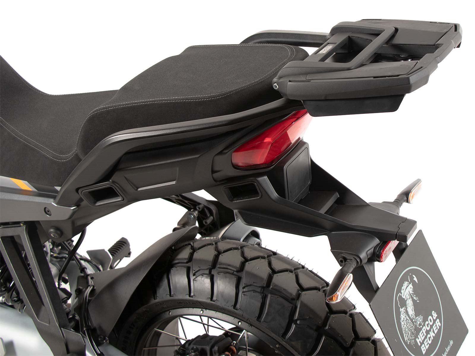 Stelaż kufra centralnego Easyrack Moto Guzzi Stelvio 2024-2026 Hepco & Becker | 662560 01 01
