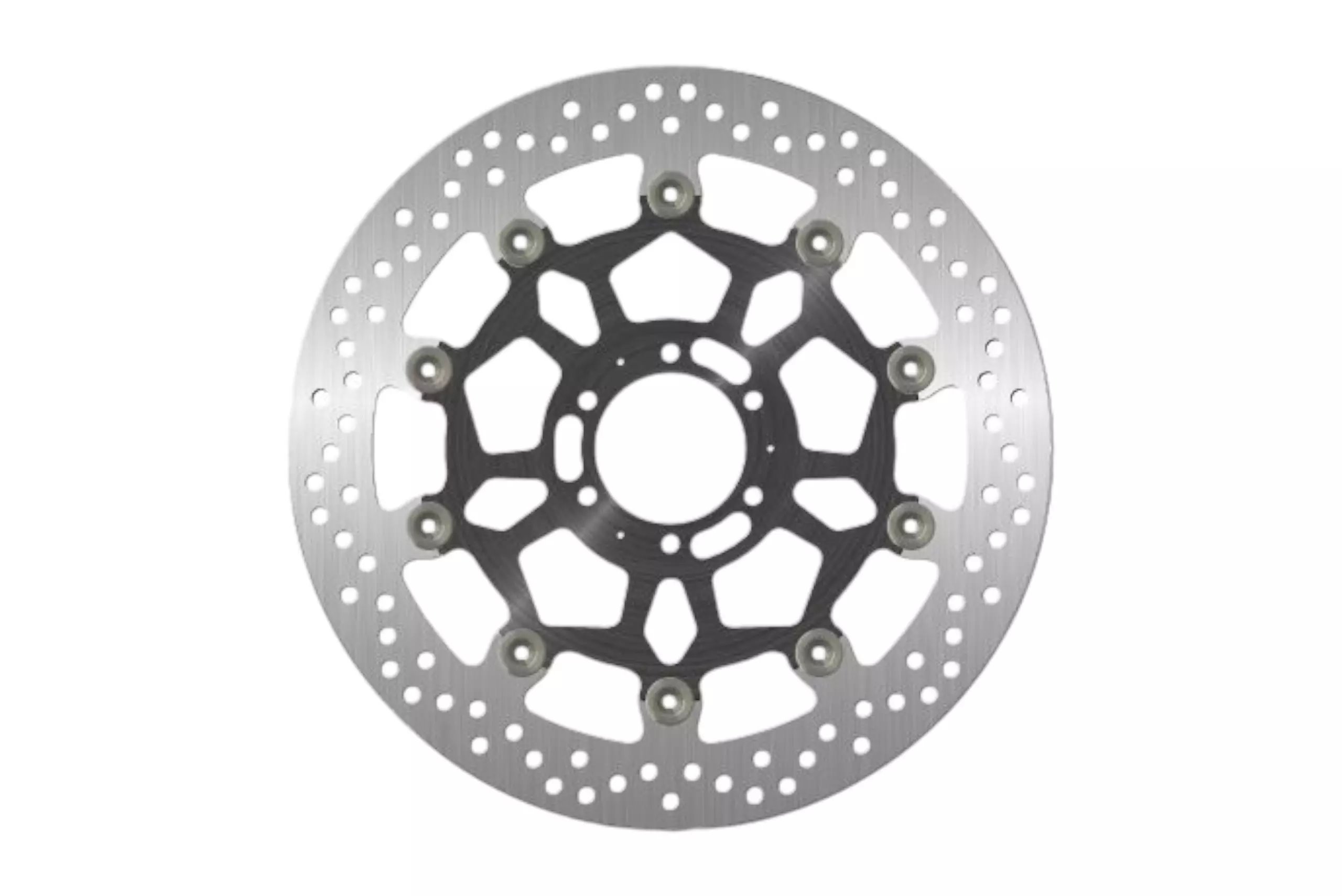 Tarcza hamulcowa przód Aprilia Drosoduro/Shiver 900, Ducati ST4, Moto Guzzi V7 (320X64X5MM) (6X8.5MM) PŁYWAJĄCA (ŚRODEK ALUMINIOWY) | NG1780G