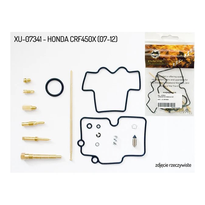 Zestaw naprawczy gaźnika Honda CRF 450X Psychic | XU-07341