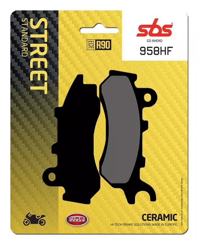 Klocki hamulcowe KH716 STREET CERAMIC Honda CB 125 F Przód | 958HF