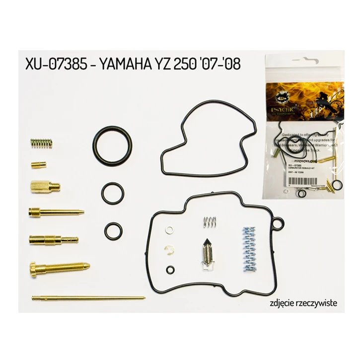Zestaw naprawczy gaźnika Yamaha YZ 250 Psychic | XU-07385