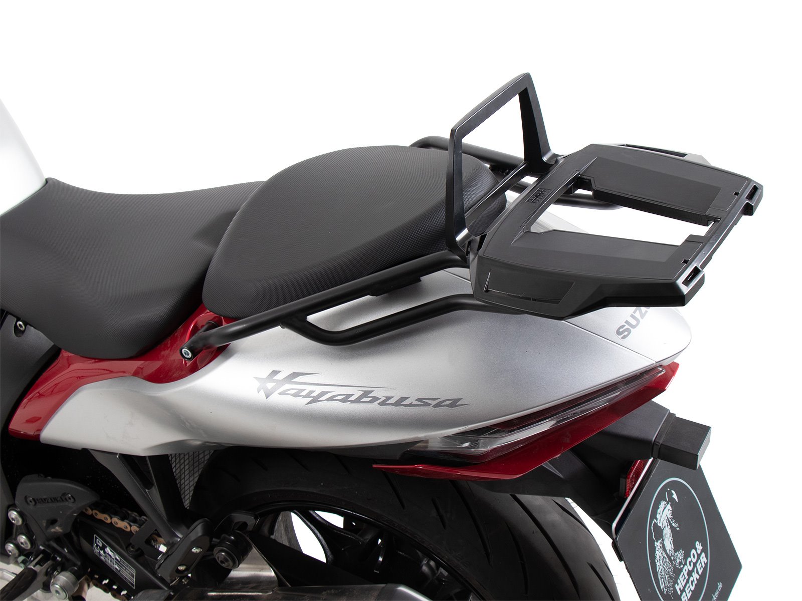Stelaż kufra centralnego Alurack Suzuki GSX 1300 R Hayabusa 2021-2026 Hepco Becker | 6523545 01 01