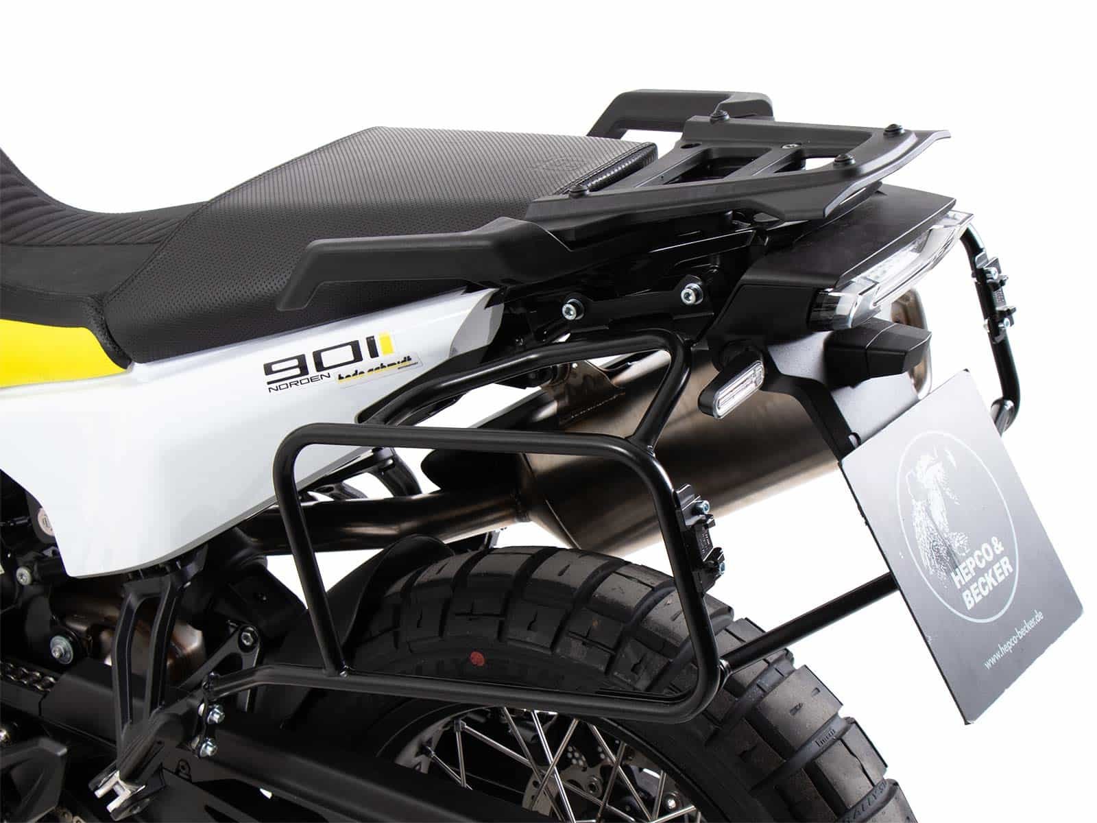 Stelaż do kufrów bocznych Husqvarna Norden 901 2022-2026 Hepco Becker | 6537634 00 01