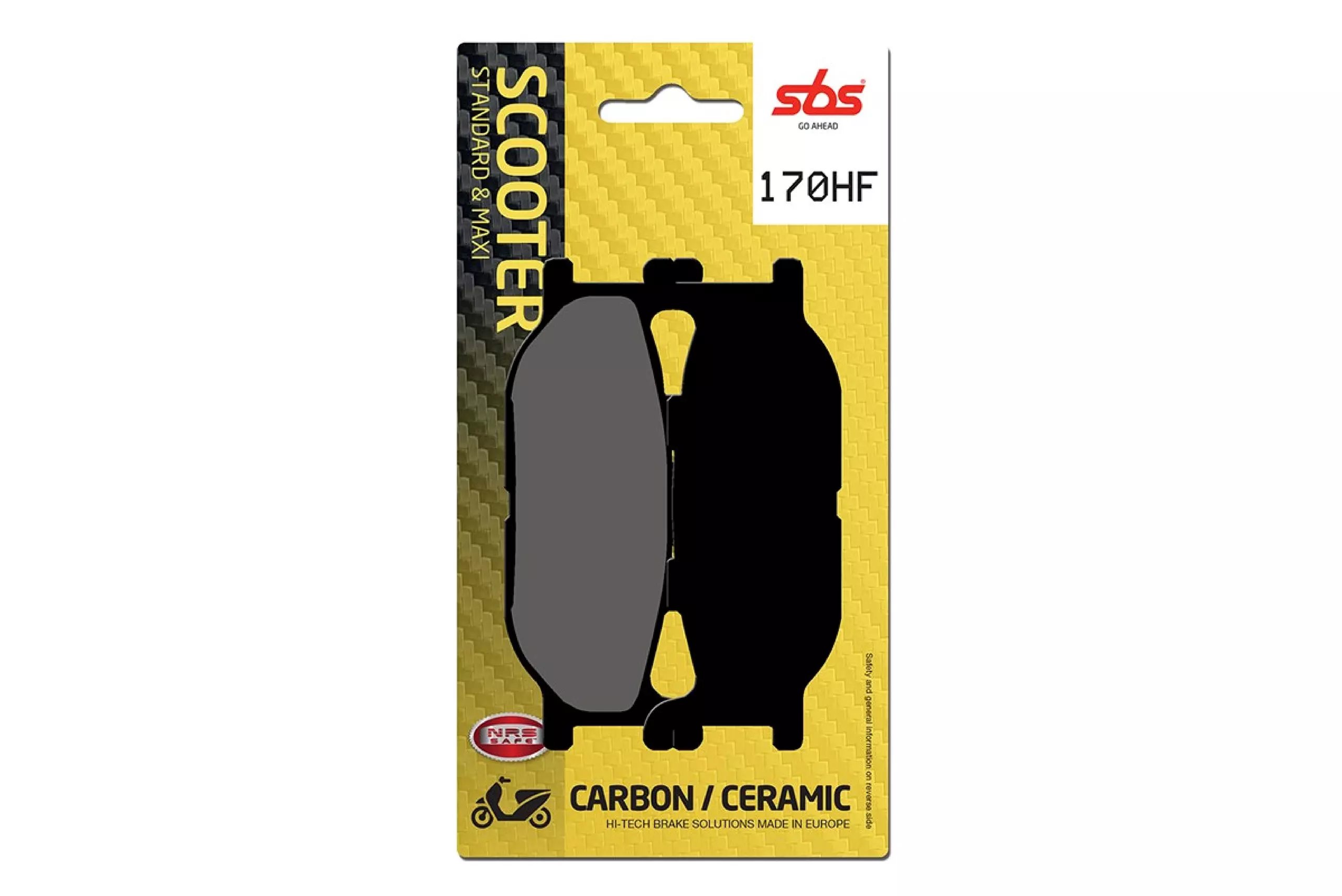 Klocki hamulcowe KH179 Street Ceramic Yamaha XP400, XP500 T-MAX | 170HF