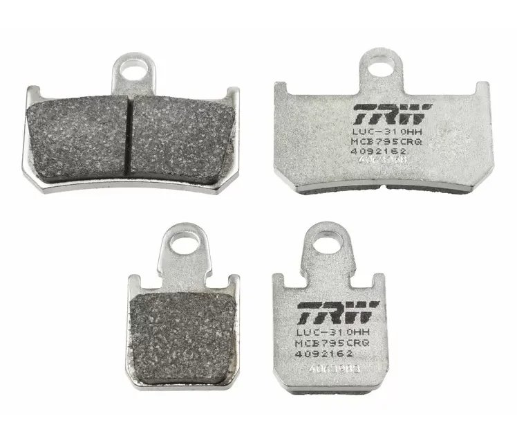 Klocki hamulcowe KH442/4 CARBON RACING Yamaha YZF R1, MT-01 1700, XV 1700 V-MAX przód TRW | MCB795CRQ