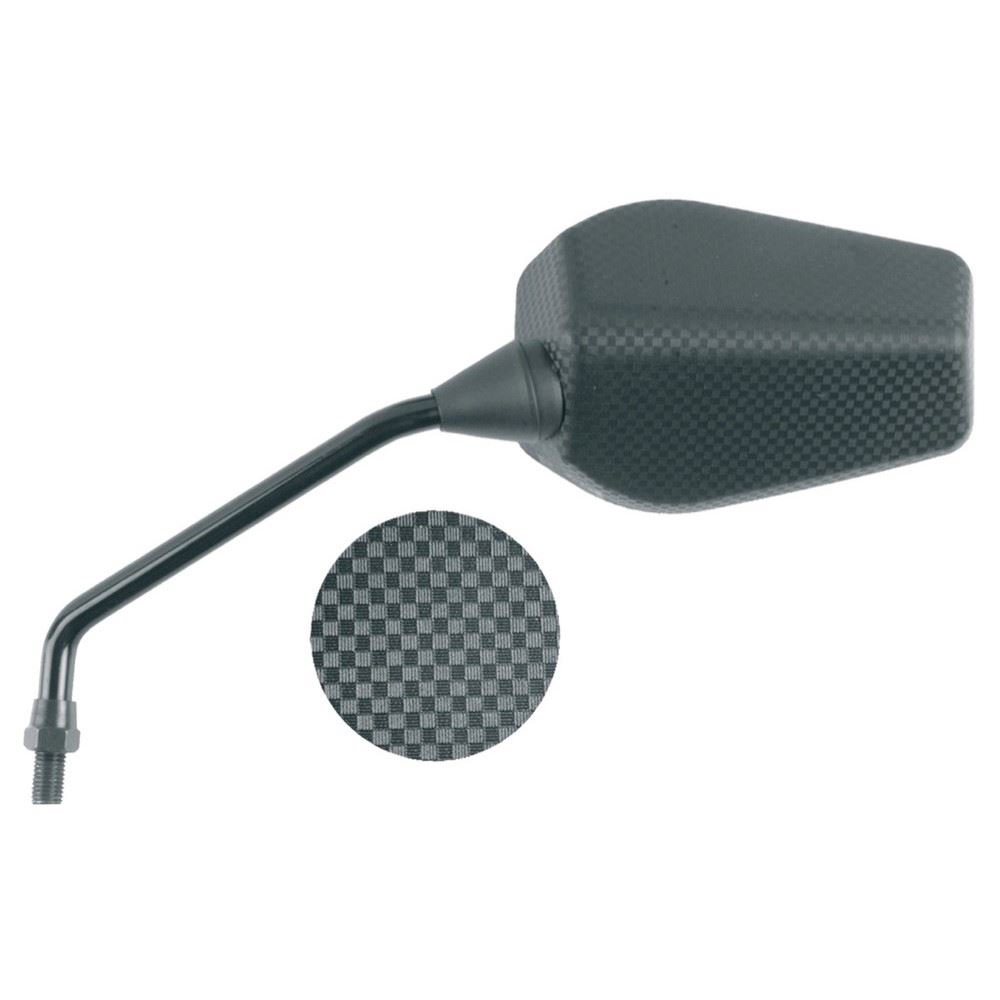 Lusterko lewe, średnica gwintu 10mm, gwint prawy, kolor CARBON Derbi GP1 50/250 VICMA | 1083671002