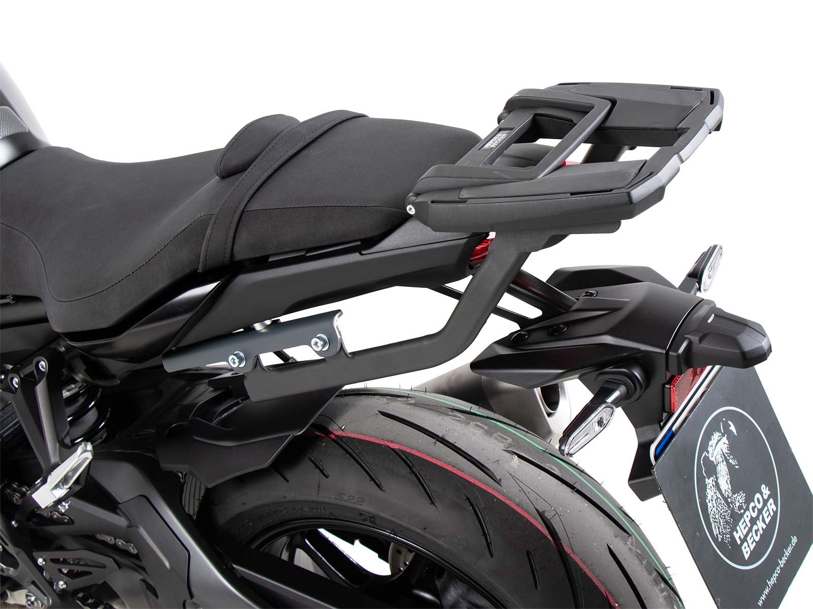 Stelaż kufra centralnego Easyrack Yamaha MT-10 2022-2024 Hepco Becker | 6614577 01 05