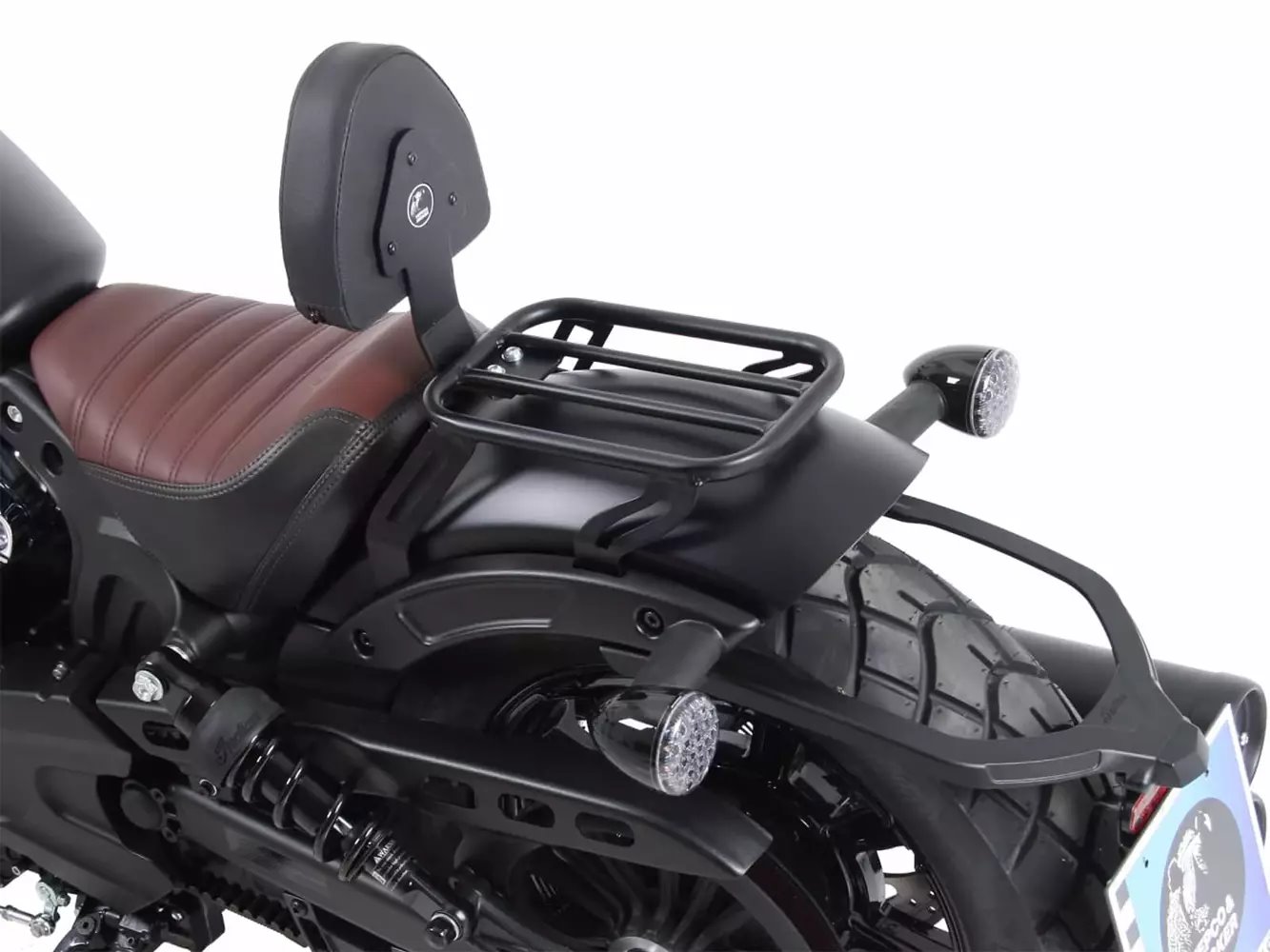 Oparcie kierowcy Indian Scout Bobber / Sixty / Twenty 2017 - 2024 Hepco Becker | 42167568 00 01