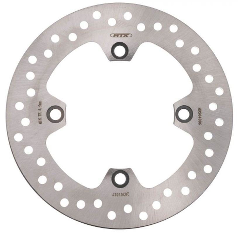 Tarcza hamulcowa tył Triumph Daytona 600/650/675/955, Super Four 600, Speed Triple 955/1050, Street Triple 675 (220x105x5mm) (4x10,5mm) MTX PARTS | MDS04006