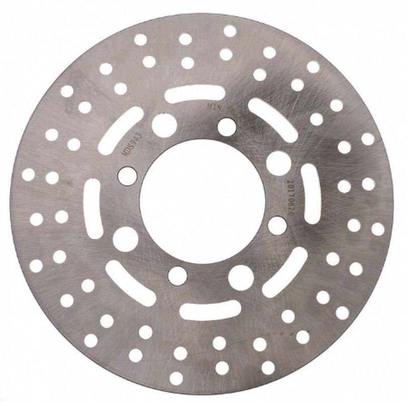 Tarcza hamulcowa przód Yamaha YFM 600 Grizzly (220x72x3,5mm) (4x10,6mm) MTX PARTS | MDS07078