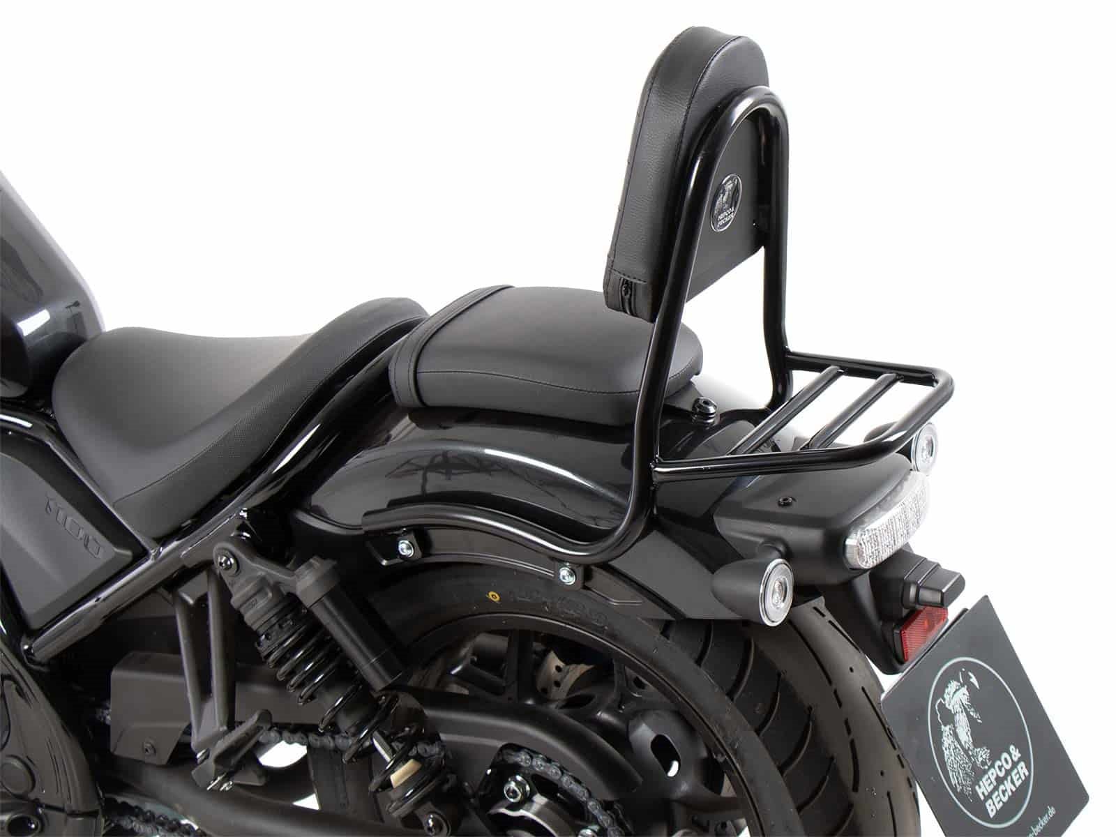 Sissybar z bagażnikiem (rurowy) Honda CMX 1100 Rebel / DCT / SE 2025-2026 Hepco Becker | 6129557 00 01