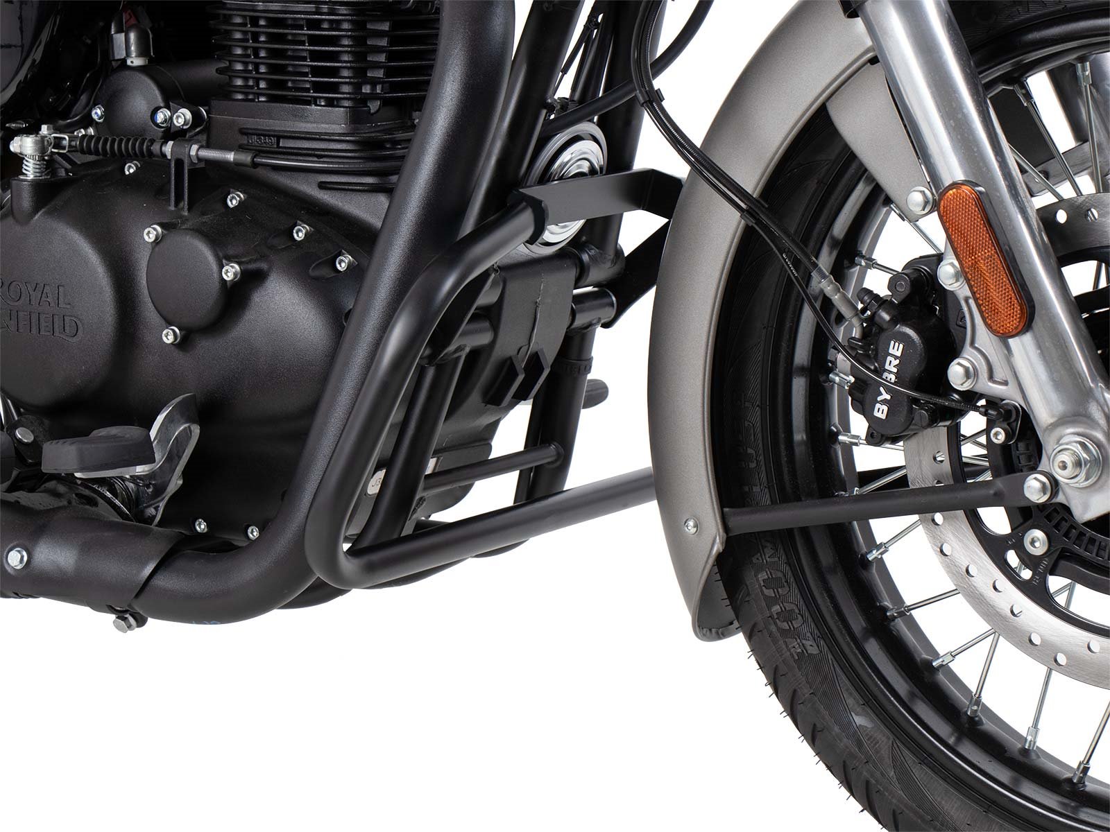 Gmole silnika czarne Royal Enfield Classic 350 2022-2026 Hepco & Becker | 5017633 00 01