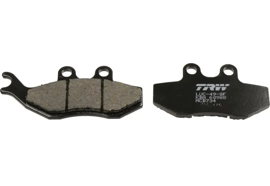 Klocki hamulcowe KH194 ORGANIC Aprilia SX 50, Yamaha DT 50, TZR 50, XT 125 PRZÓD TRW | MCB734