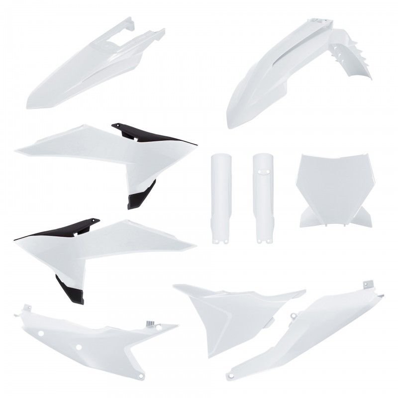 Komplet plastików FULL KIT KTM SX/SX-F/XC/XC-F Biały Polisport | 91614
