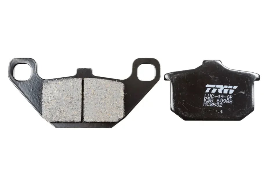 Klocki hamulcowe KH85 Organic Kawasaki EN 500, GPZ 600, VN 750, GTR 1000, ZR 1100, VN 1500, Przód/Tył Trw | MCB532