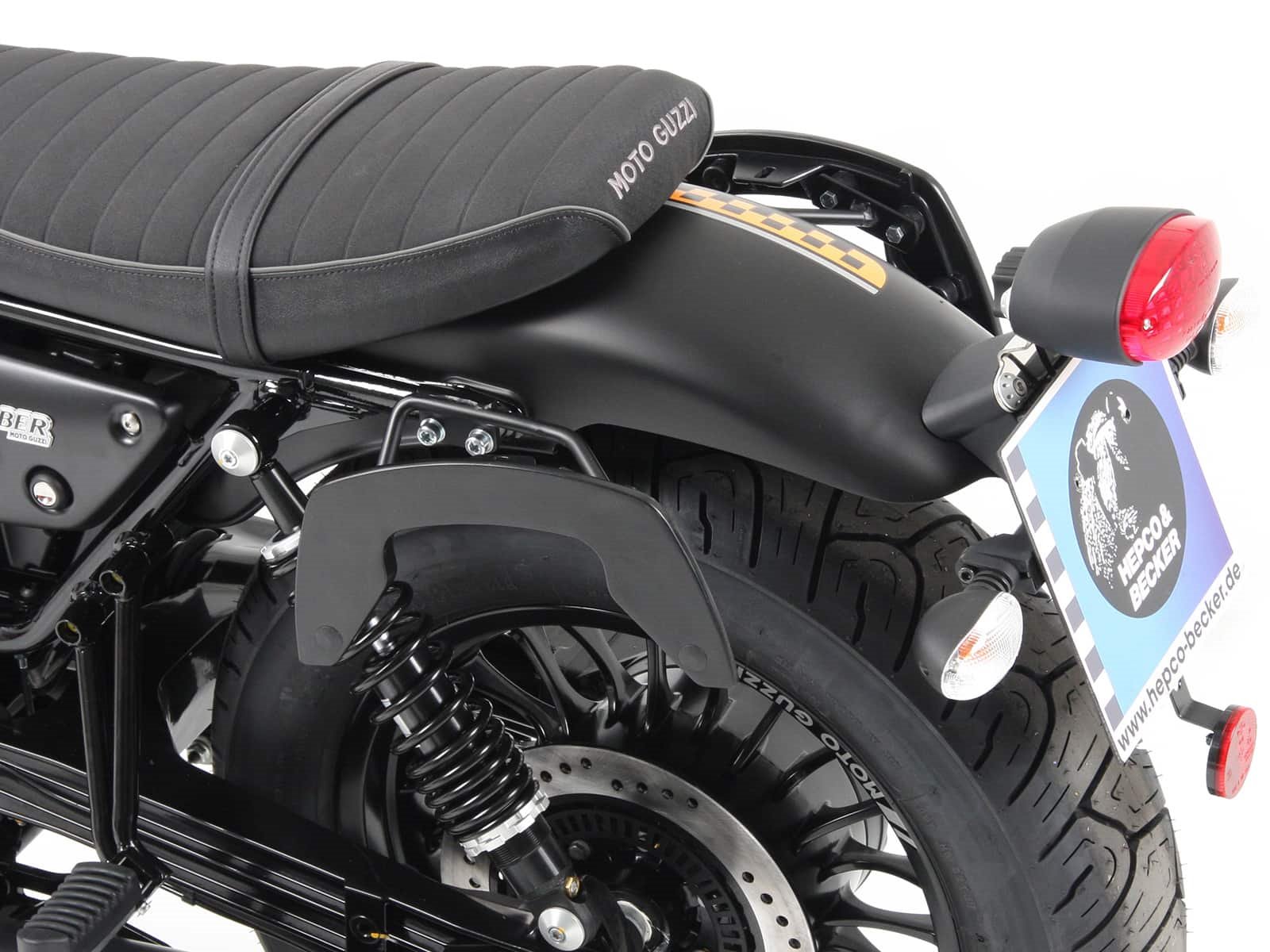 Stelaż boczny C-BOW Moto Guzzi V 9 Bobber 2016-2020 Hepco Becker | 630547 00 01