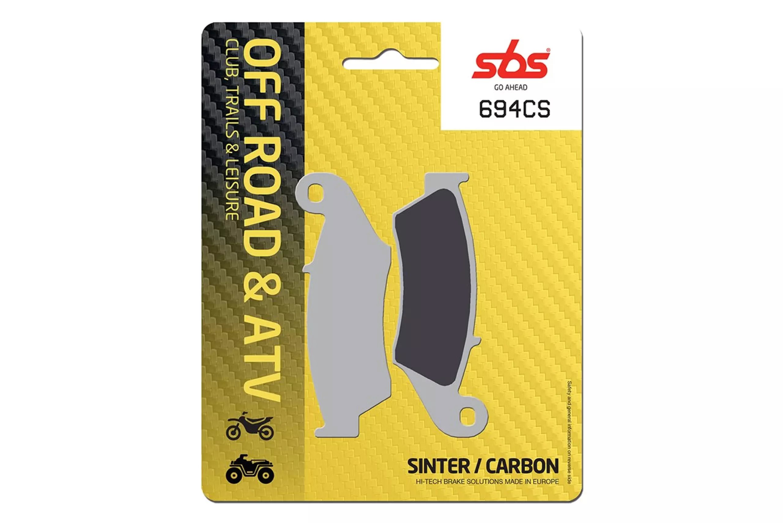 Klocki hamulcowe KH185/KH389 Off-Road Carbon | 694CS