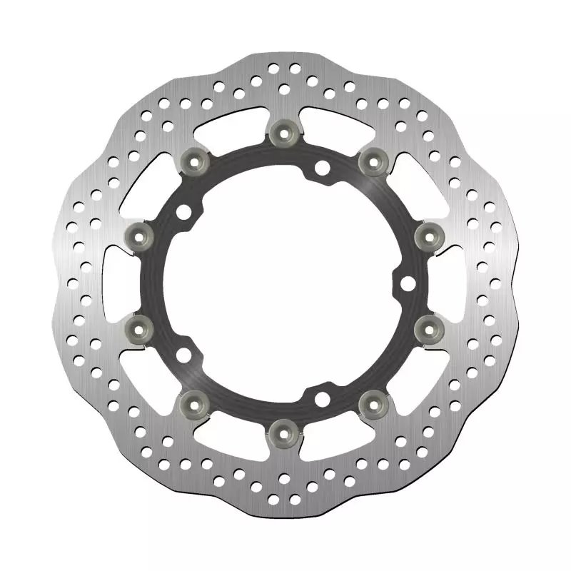 Tarcza hamulcowa przód Kawasaki Ninja 400/Z 400, ZX-25R (310x141,75x5mm) (5x10,25mm) Wave (Środek aluminiowy) | NG1785XG