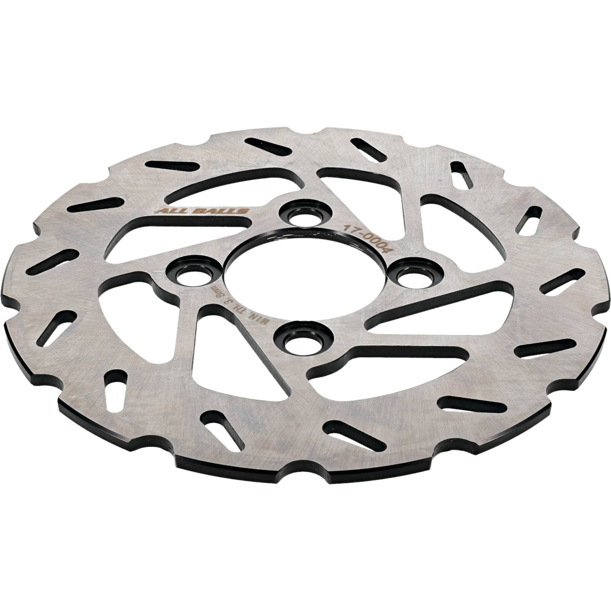 Tarcza hamulcowa przód Yamaha YFM 350 Big Bear, YFM 350 Wolverine, YFM 400 Big Bear 2WD/4WD, YFM 400 Kodiak 2WD/4WD (180x48x3,5mm) (4x10,5mm) All Balls | 18-0004
