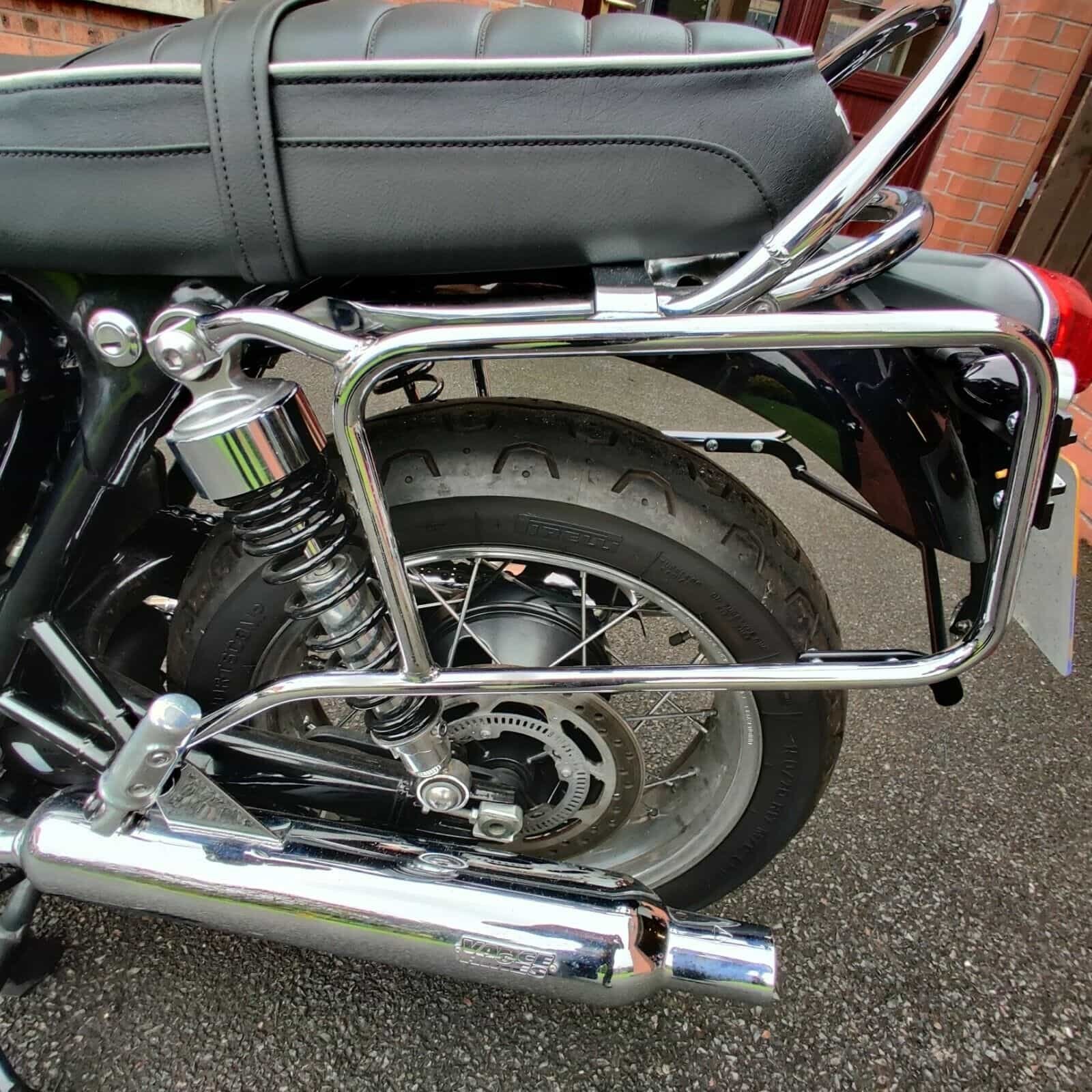 Stelaż kufrów bocznych Triumph Bonneville T 100 / Black 2017-2025 Hepco Becker | 6537559 00 02