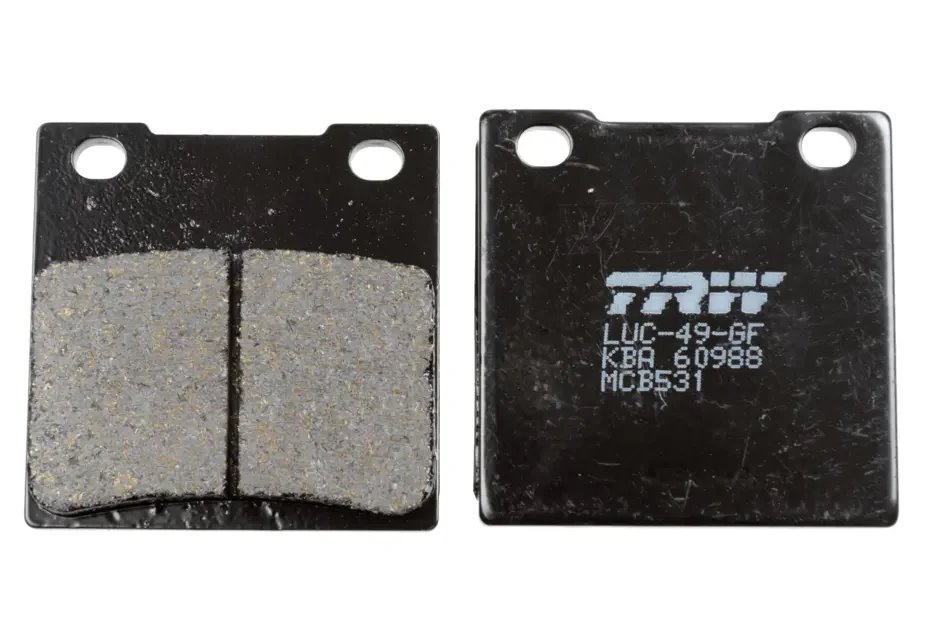 Klocki hamulcowe KH63 Organic Kawasaki ZX7R, ZXR 750, ZRX 1100/1200, ZX12R/ZZR 1200, Tył Trw | MCB531