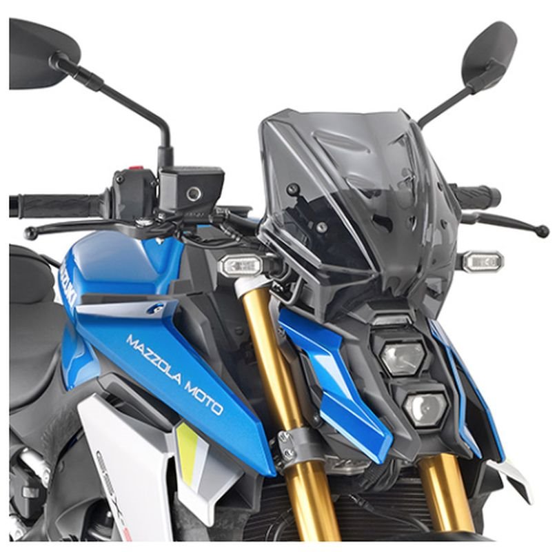Szyba akcesoryjna Suzuki GSX-S 1000, GSX-8S, Honda CB 500 Hornet 25x31cm przyciemniana bez mocowania Kappa | 3122SK