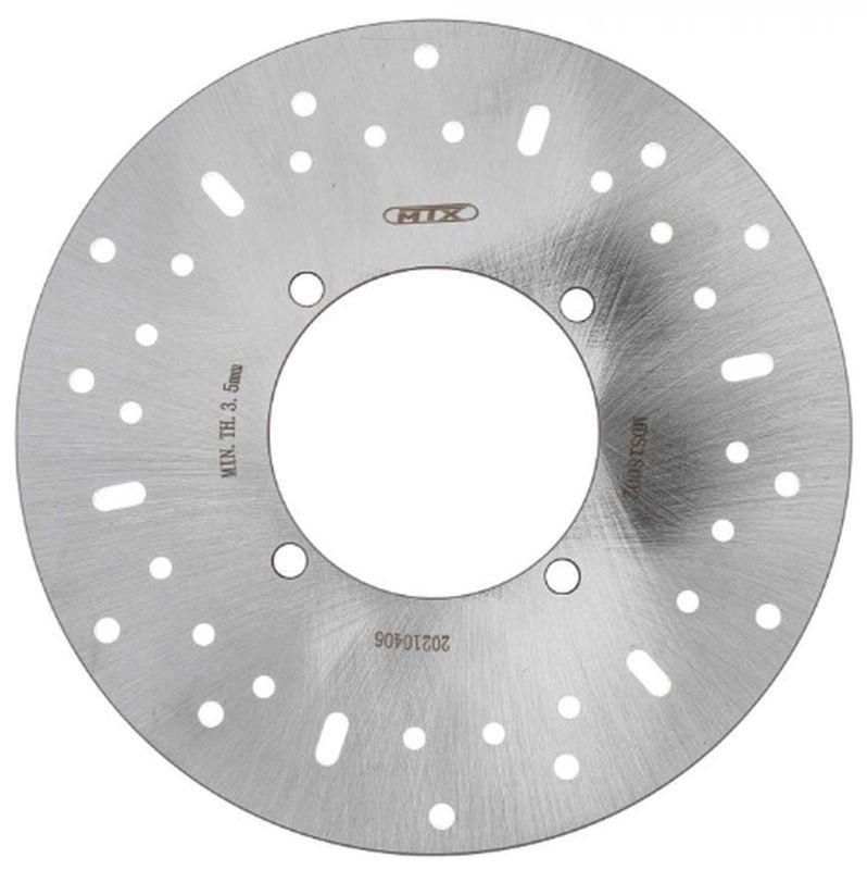 Tarcza hamulcowa przód Polaris Ranger/Sportsman 325, 330 Trail Boss, Ranger/Sportsman 400/500, Sportsman 570, 800, RANGR EV (227x89x4mm) (4x8,5mm) MTX PARTS | MDS18002