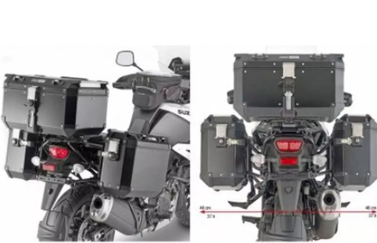 Stelaż kufrów bocznych Monokey Cam Side Suzuki V-Strom 1050 XT Kappa | KLO3118CAM