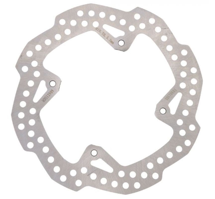 Tarcza hamulcowa tył Honda CR 125R/250R, CRF 250R/450R, CRF 250X/450X WAVE (240x121x4mm) (4x6,5mm) MTX PARTS | MDS01034