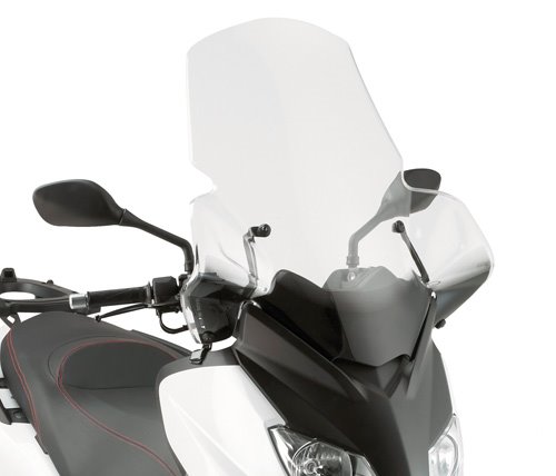 Szyba akcesoryjna Yamaha X-Max 125/250, MBK Skycruiser 125 73,5x63cm przeźroczysta Kappa | 446DTK